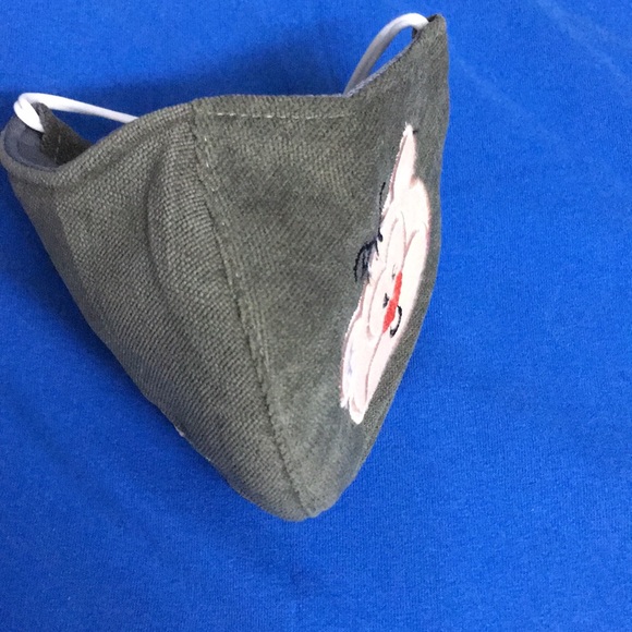 FACE MASK NEW DOUBLE LAYERS STRETCHY - Picture 3 of 5